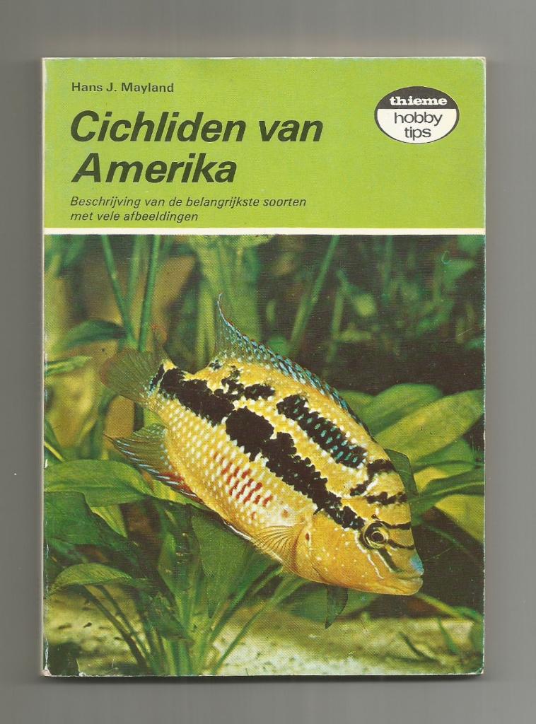 Cichliden van Amerika - Hans J. Mayland, Boeken, Ophalen of Verzenden, Zo goed als nieuw, Vissen