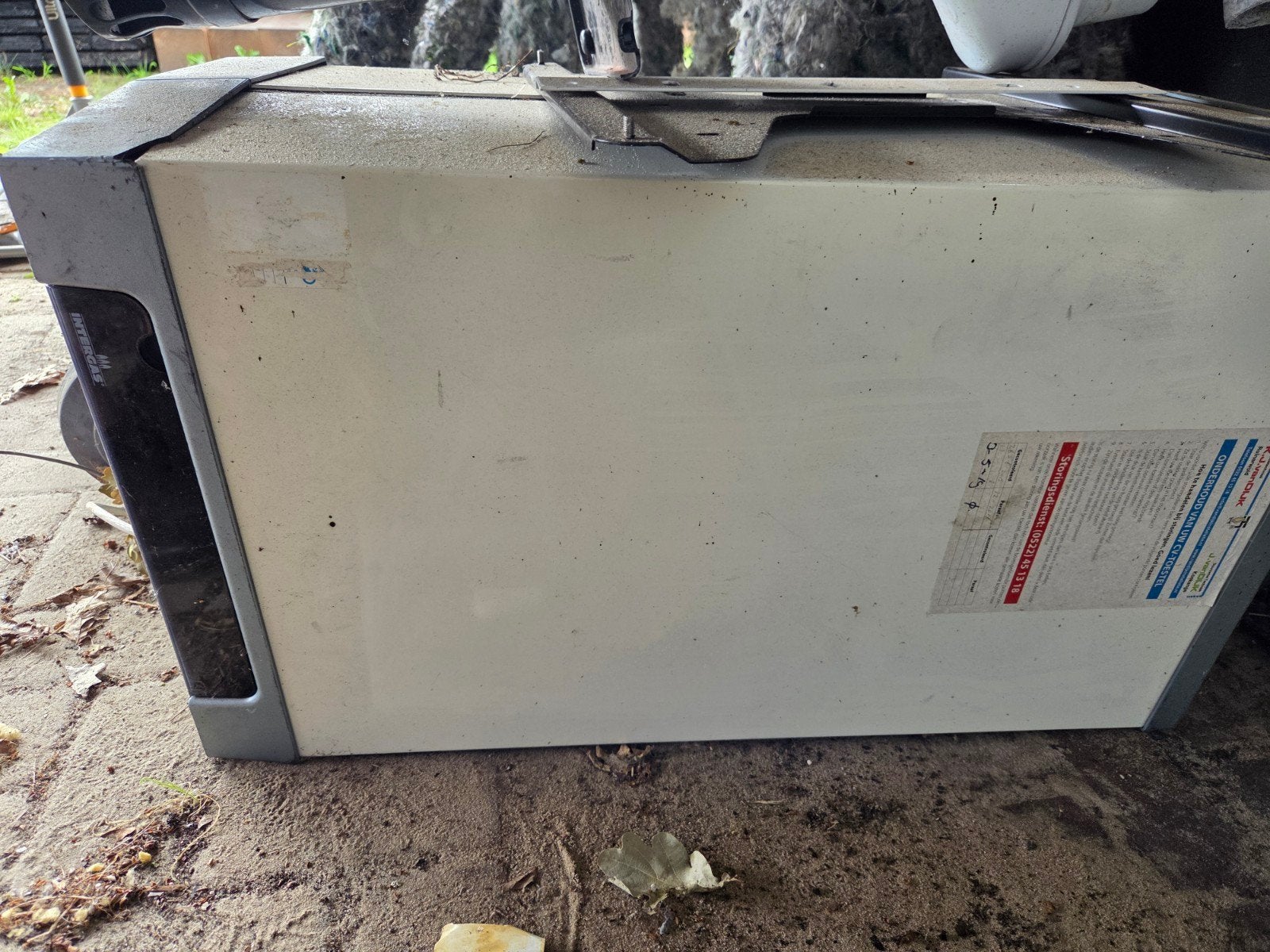 Intergas Kombi Kompakt HR 22 CV-ketel, Ophalen, 30 tot 80 cm, Gebruikt, Hoog rendement (Hr)