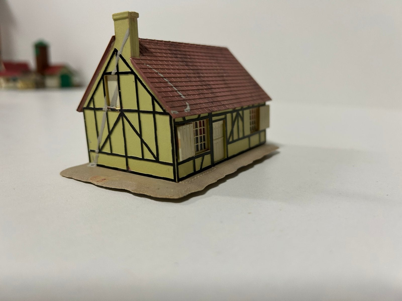 Modelspoorbaan huisje, Overige merken, Gebruikt, Gelijkstroom of Wisselstroom, Brug, Tunnel of Gebouw
