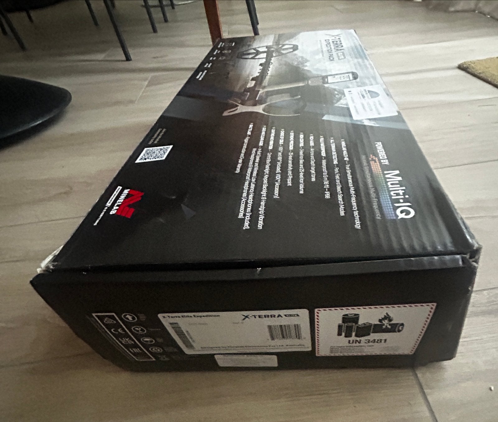 Minelab X-TERRA ELITE Expedition Pack Metaaldetector, Hobby en Vrije tijd, Metaaldetectors, Meer dan 30 cm, Nieuw, Ophalen of Verzenden