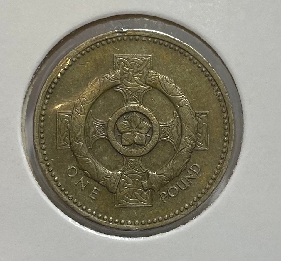 1 pond Engeland 1996, Postzegels en Munten, Ophalen of Verzenden, Overige landen