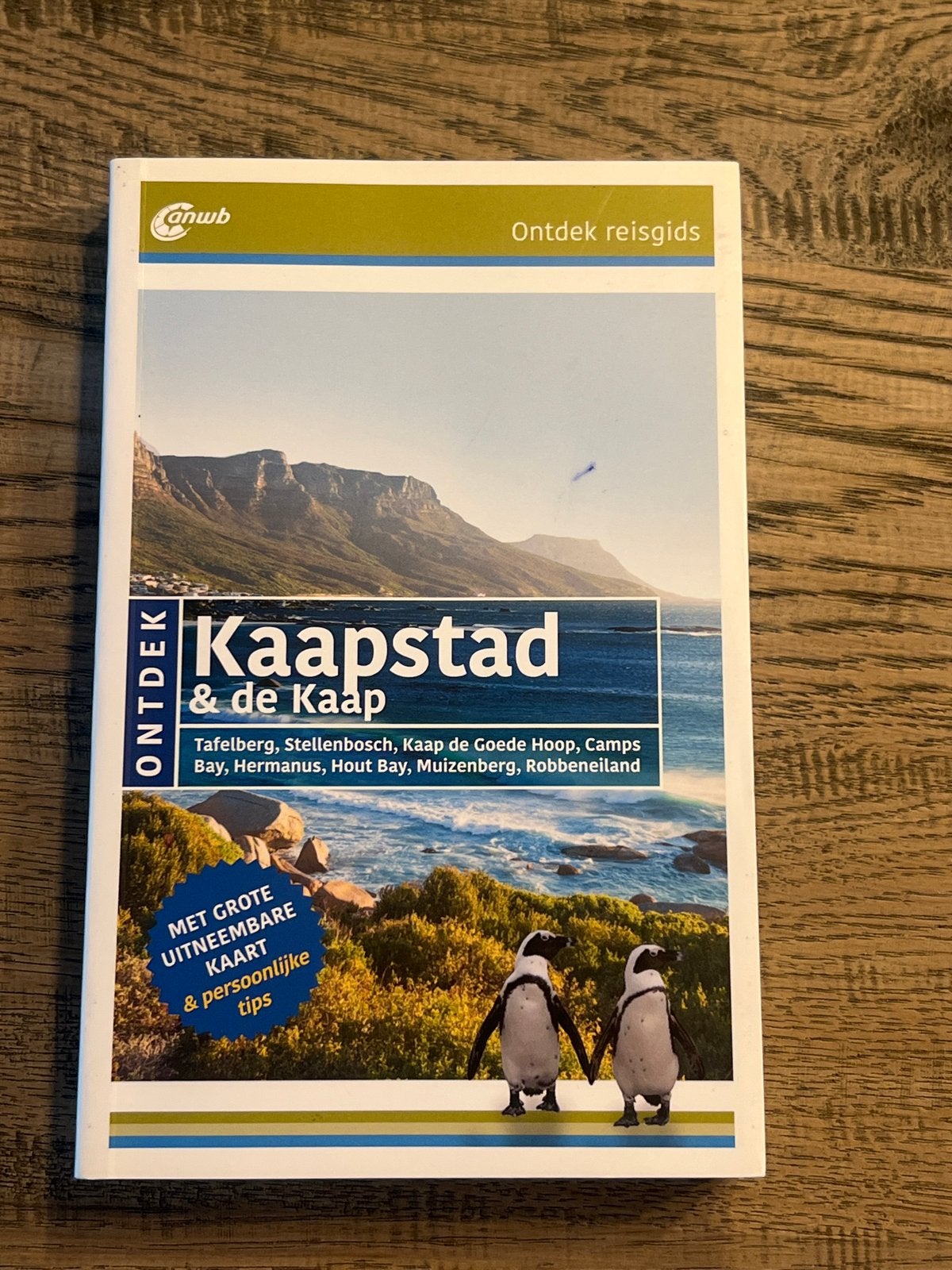 ANWB Ontdek reisgids Kaapstad & de Kaap | Nieuw, Afrika, Ophalen of Verzenden, Zo goed als nieuw, Reisgids of -boek