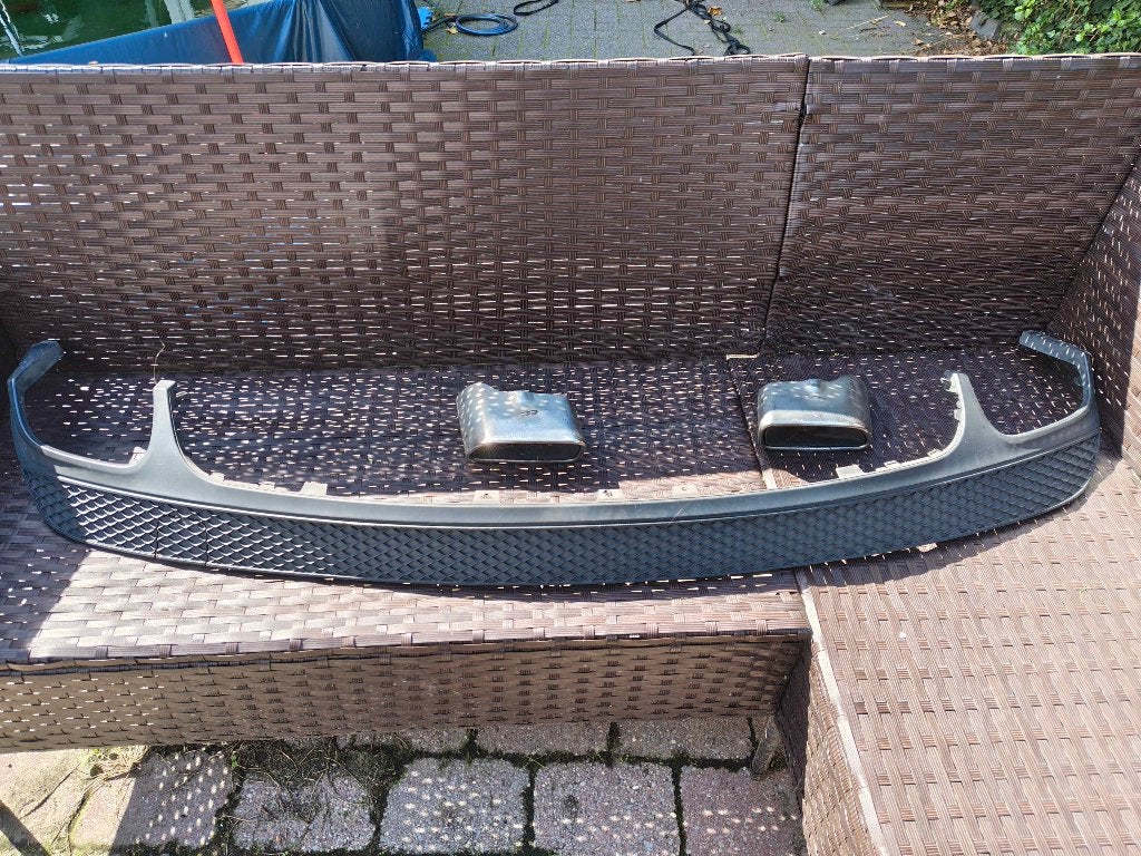 Mercedes CLA C117 AMG Diffuser + Uitlaatsierstukken, Ophalen, Gebruikt, Mercedes-Benz, Achter