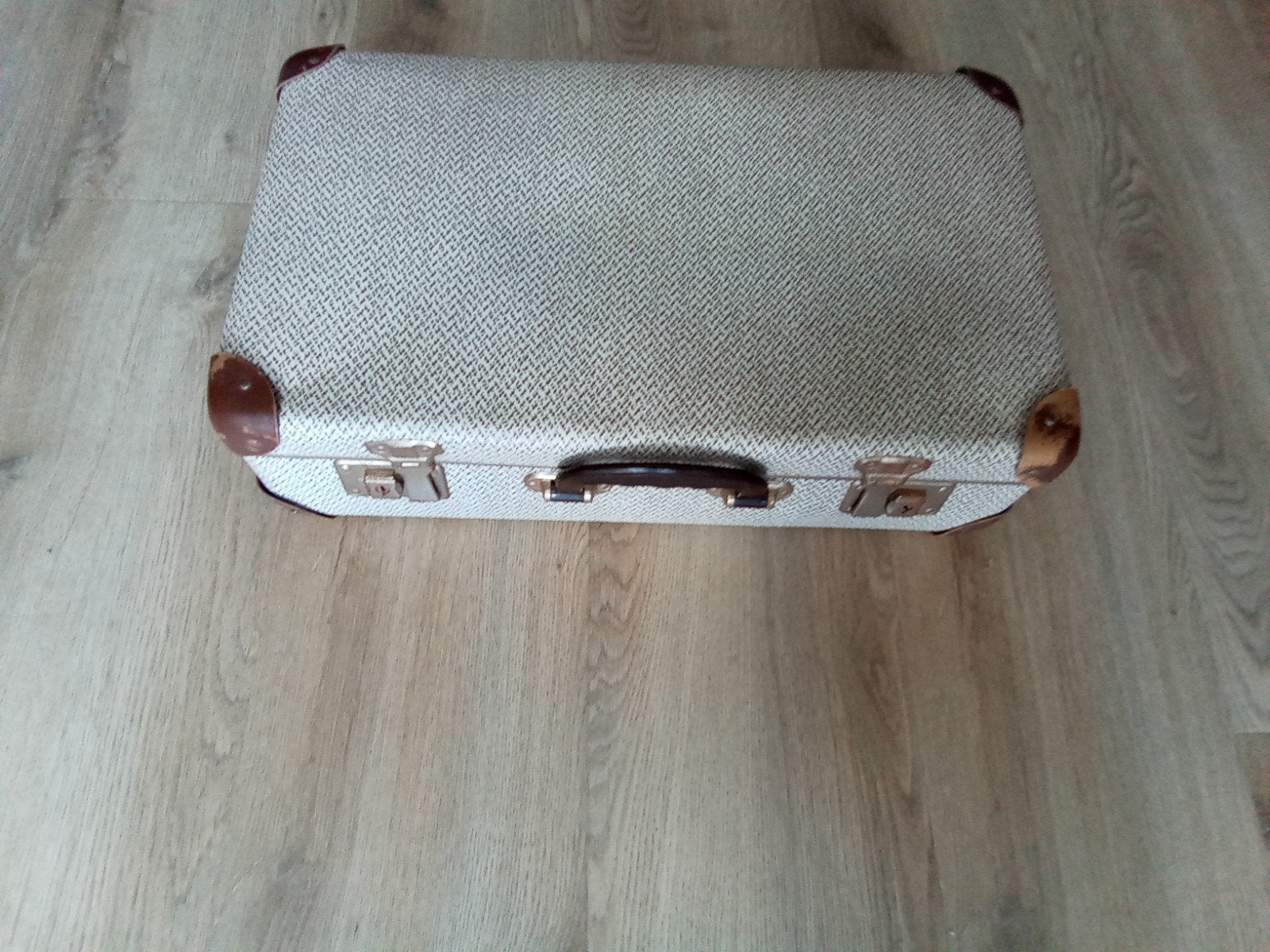 Vintage koffertje, Ophalen, Hard kunststof, Minder dan 50 cm, Zo goed als nieuw