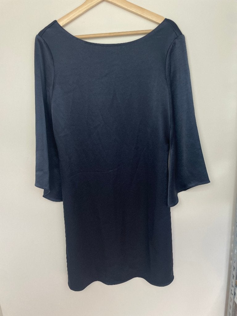 Diane von Furstenberg Korrey solid shift dress navy blauw M, Blauw, Ophalen of Verzenden, Zo goed als nieuw, Apollolaan 151 (Desk 432), 1077 AR Amsterdam
