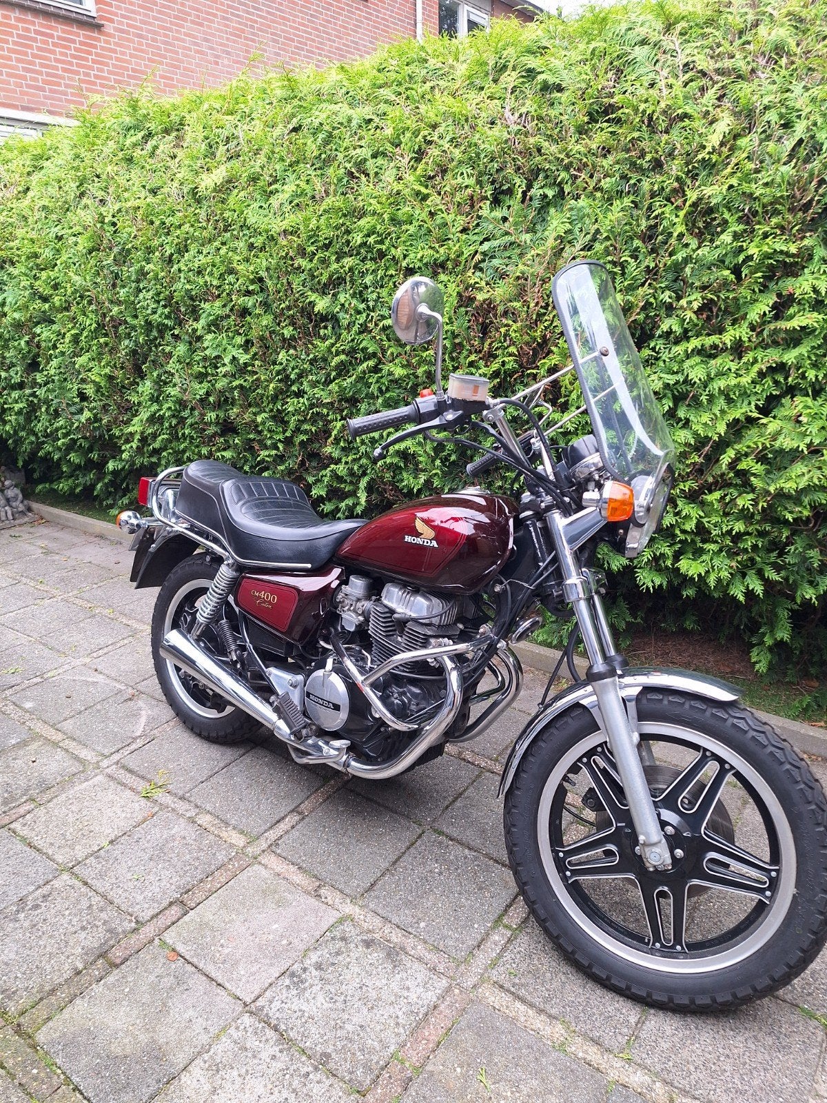 Goed onderhouden belastingvrije Honda CM400 T Custom 1983, Motoren, Particulier, Chopper
