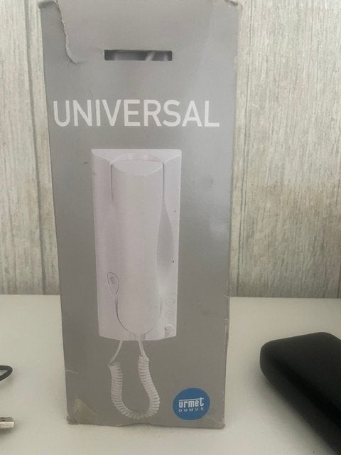 intercom urmet, Ophalen, Terugspreekfunctie, Nieuw, Bedraad