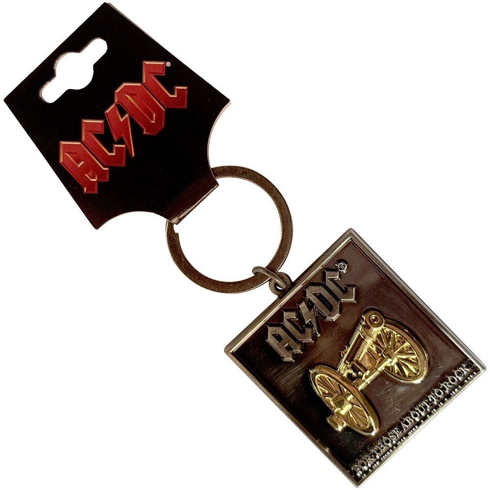 ACDC Kanon sleutelhanger van metaal keychain hanger deco