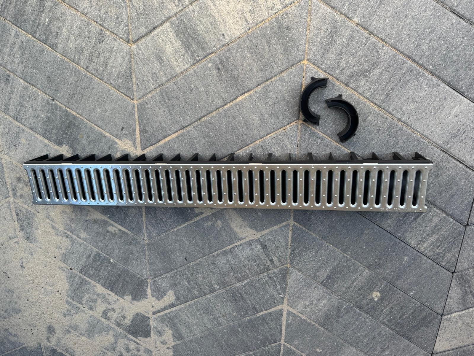 Afvoergoot / drain voor tuin - 1 meter, Ophalen, Nieuw, Minder dan 2 meter, 80 mm of meer