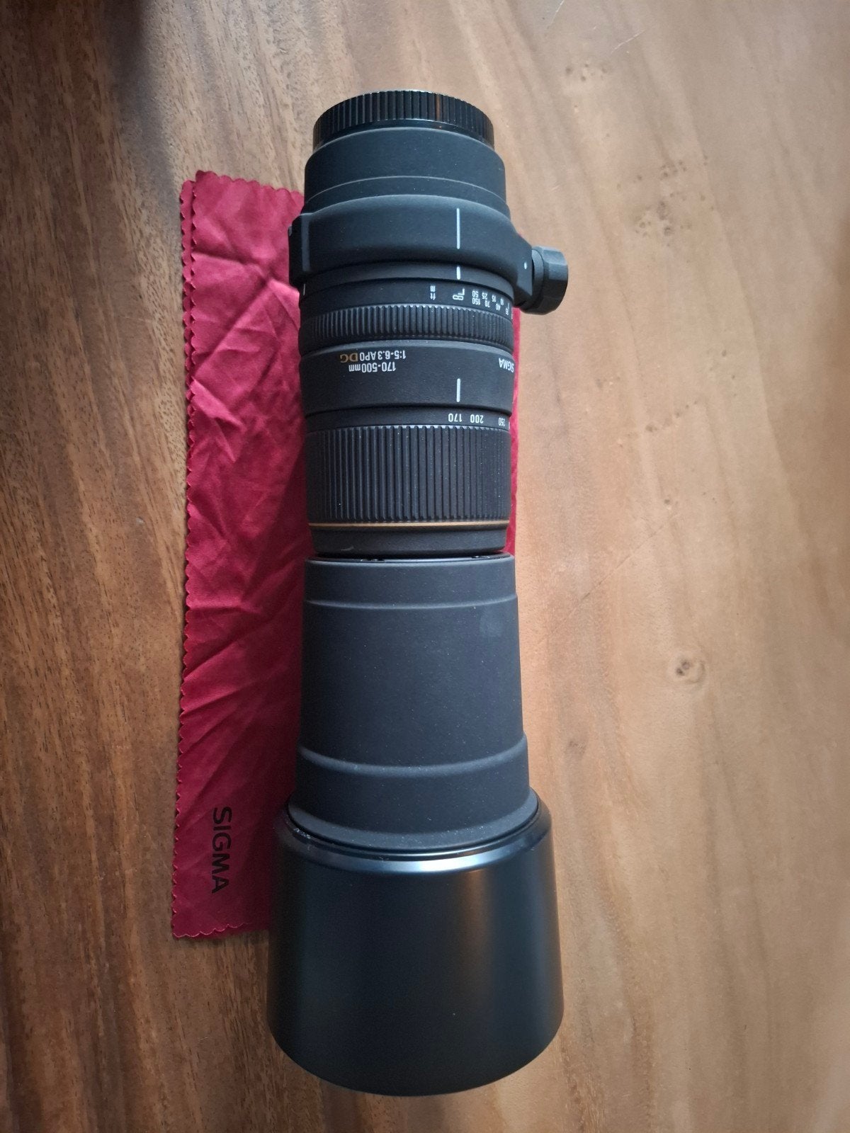 Sigma 170-500mm f/5-6.3 APO DG voor Canon EF, Ophalen, Autofocus, Gebruikt, Sigma
