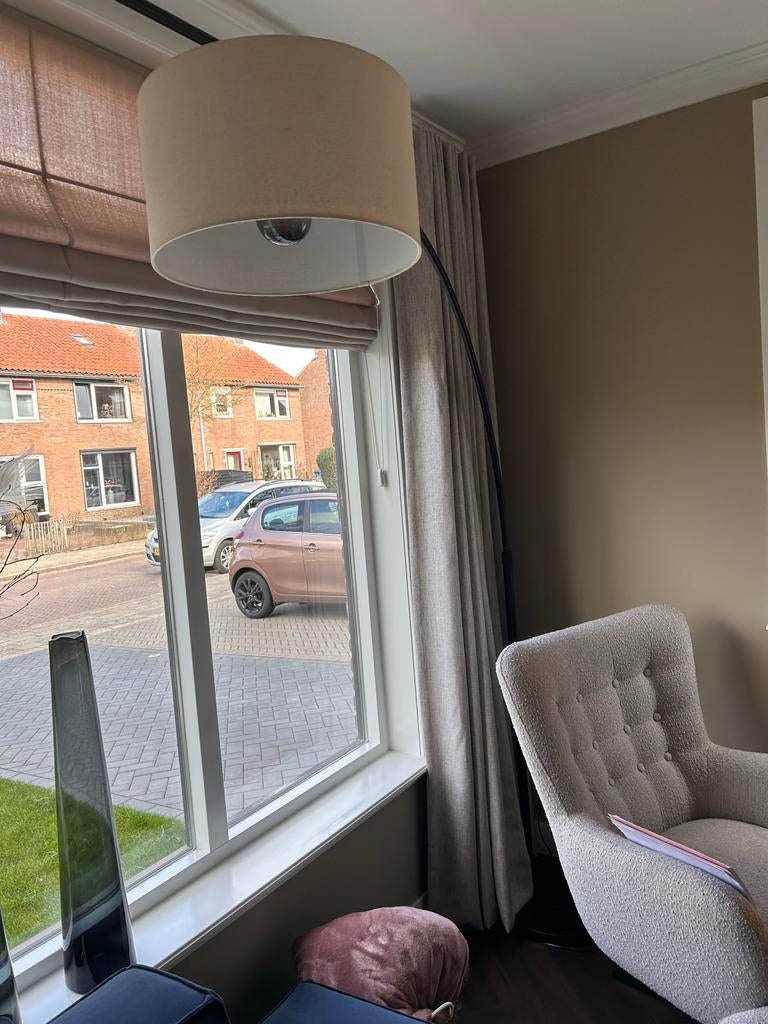 Vloerlamp Rietveld Licht, Ophalen, Gebruikt, Stof, 150 tot 200 cm
