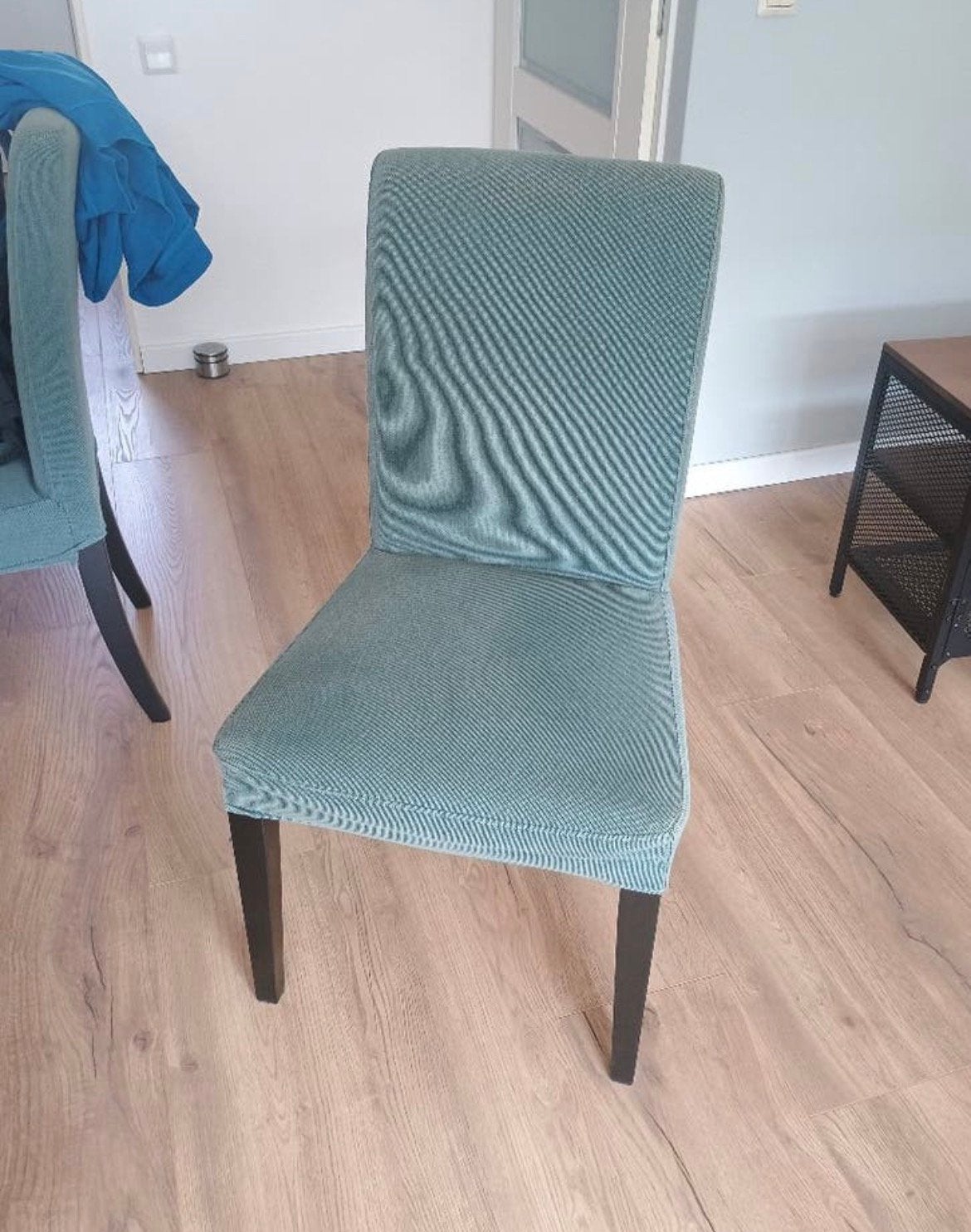 4 Ikea henriksdal eerkamer stoelen, Huis en Inrichting, Stoelen, Ophalen, Zo goed als nieuw, Wit, Twee
