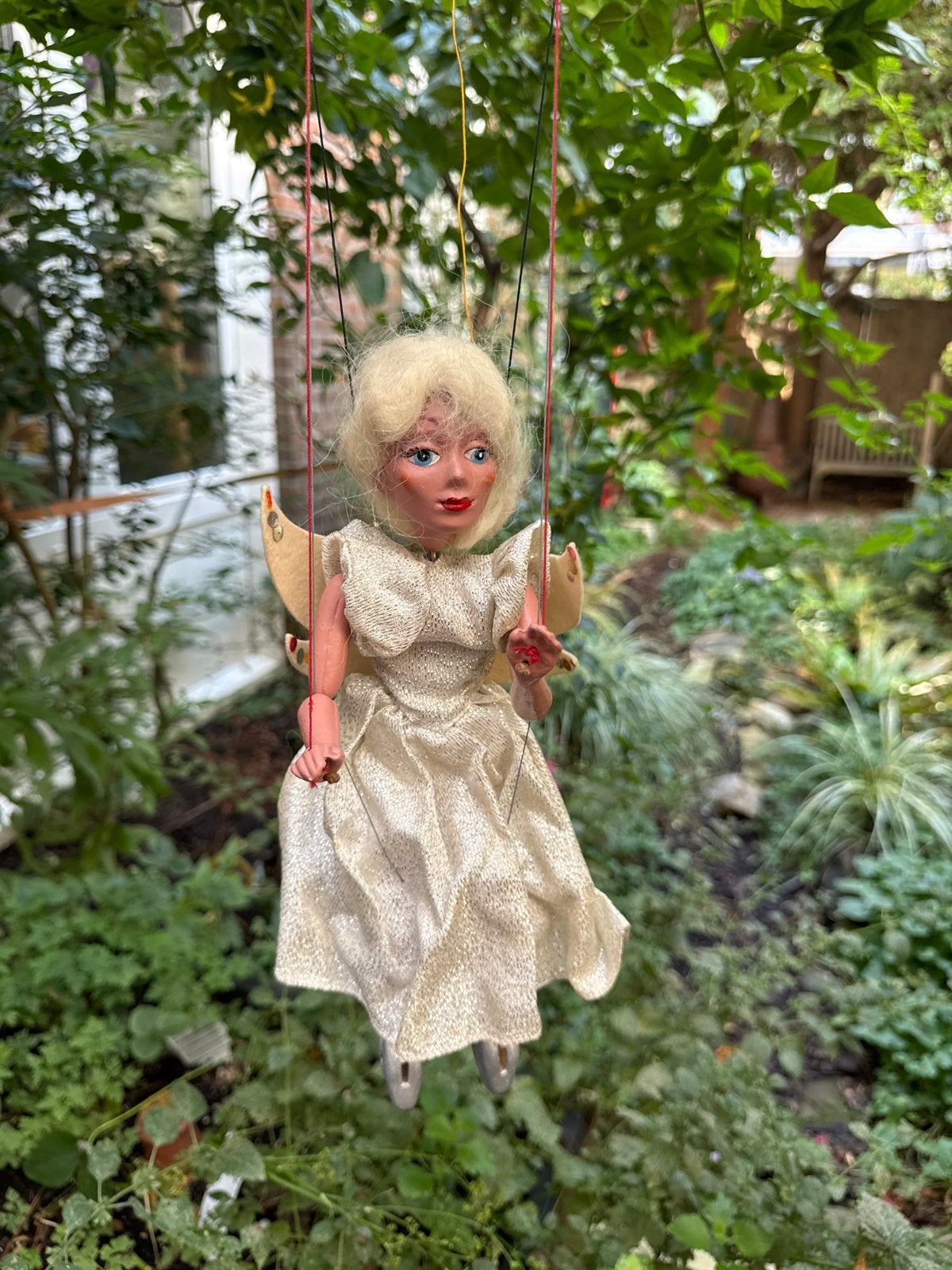 Vintage Pelham Puppet SL3 Fairy - Engel Marionet in Doos, Ophalen of Verzenden