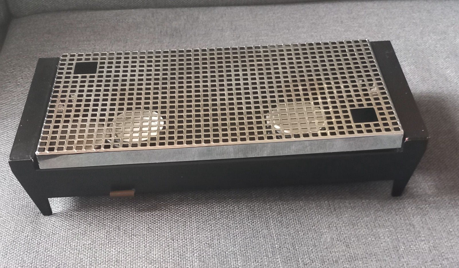 Vintage Brabantia Stijl Warmhoudplaat Zwart '70 Rechaud, Ophalen of Verzenden, Huis en Inrichting