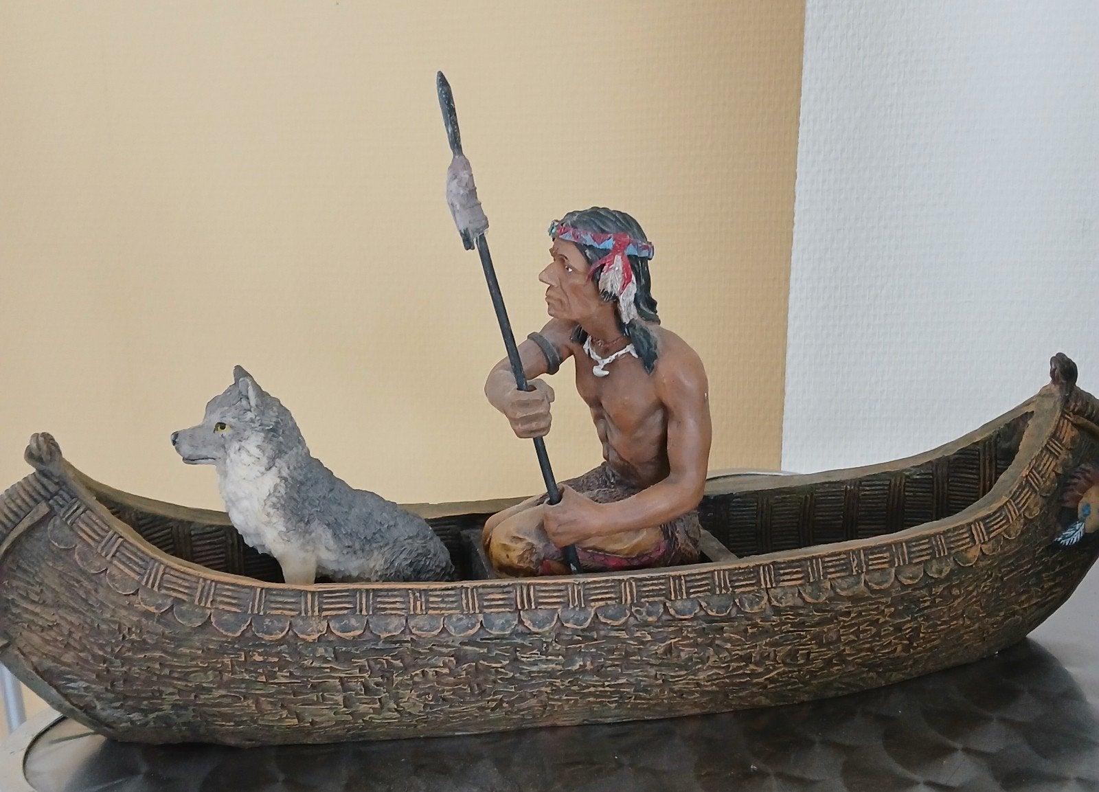Western indiaan in boot, Ophalen of Verzenden, Dier