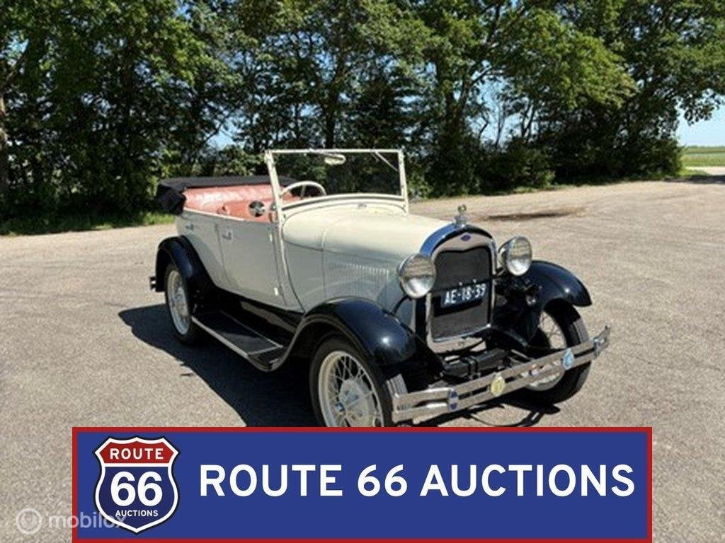 Ford Model A Phaeton | 1926 | Route 66 Auctions, Auto's, Oldtimers, Bedrijf, Te koop, Ford, Benzine, Overige carrosserieën, Handgeschakeld