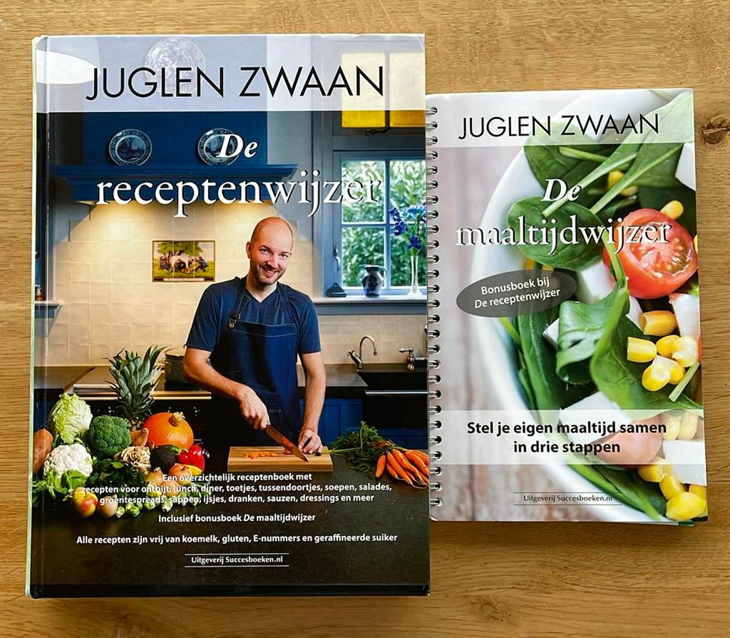 Juglen Zwaan - De receptenwijzer-De maaltijdwijzer (set), Ophalen of Verzenden, Zo goed als nieuw, Juglen Zwaan