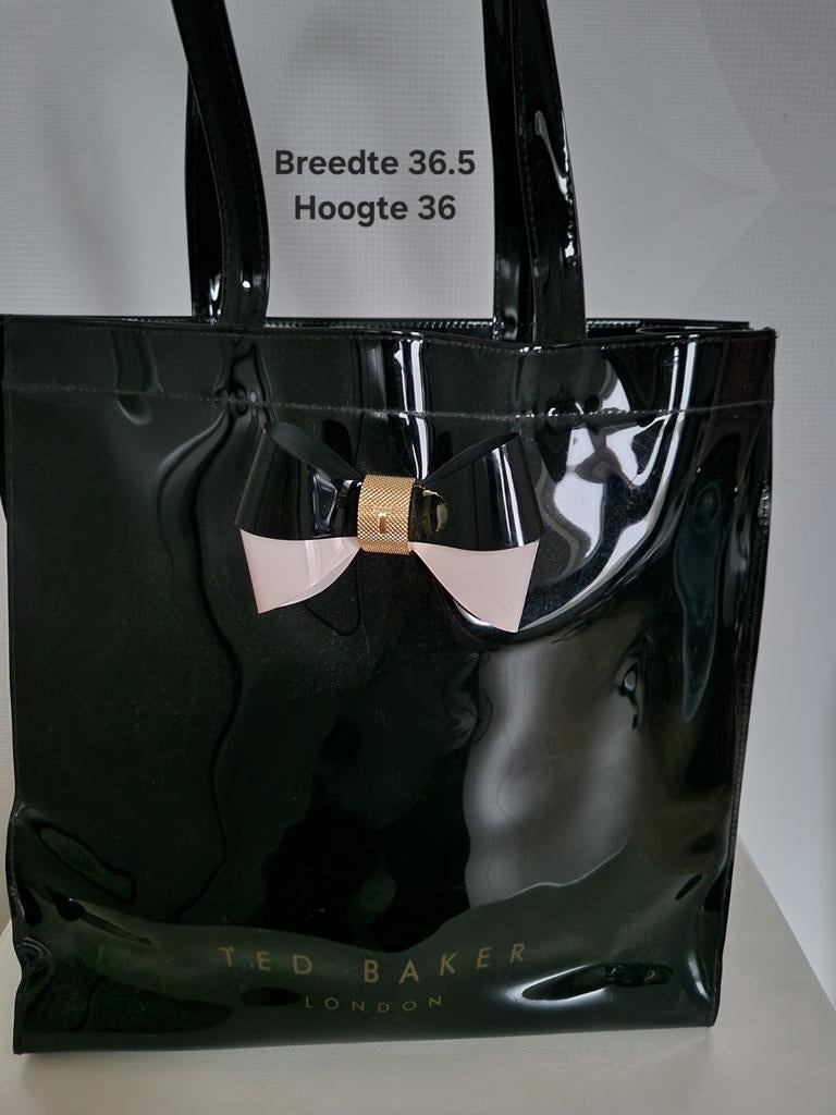 Ted Baker Bethcon Bow Large Icon tas, Sieraden, Tassen en Uiterlijk, Tassen | Damestassen, Ophalen of Verzenden, Nieuw, Zwart