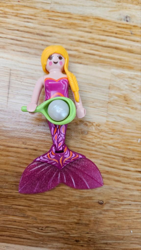 Playmobil zeemeermin met parel in schelp, Kinderen en Baby's, Speelgoed | Playmobil, Ophalen of Verzenden, Zo goed als nieuw
