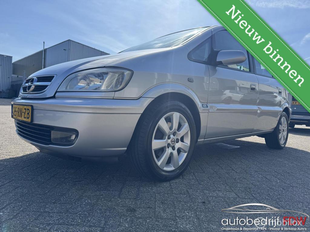 Opel Zafira 1.6-16V/7PERS/LM VELGEN/CRUISE CONTR/ELEKTR.RA, Auto's, 101 pk, Gebruikt, 4 cilinders, 7 stoelen