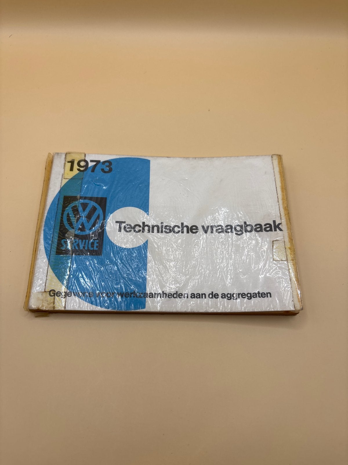 Volkswagen Technische Vraagbaak 1973, Ophalen of Verzenden