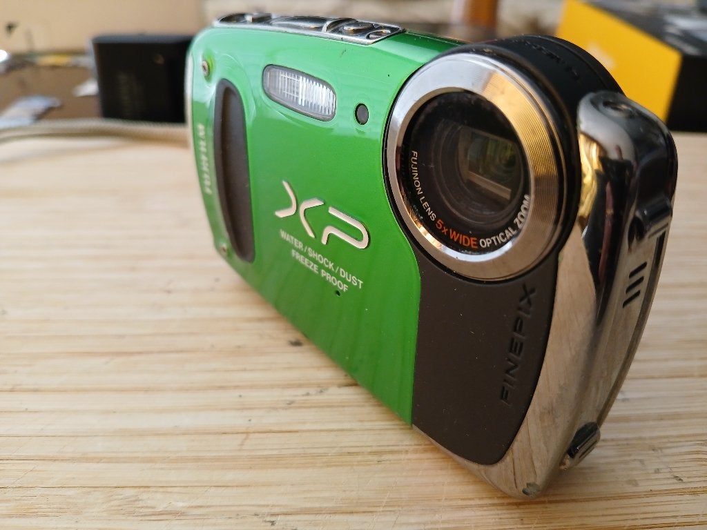 Fuji Finepix XP50 digitale camera, 14 megapixels, Gebruikt, Accu, Ophalen of Verzenden