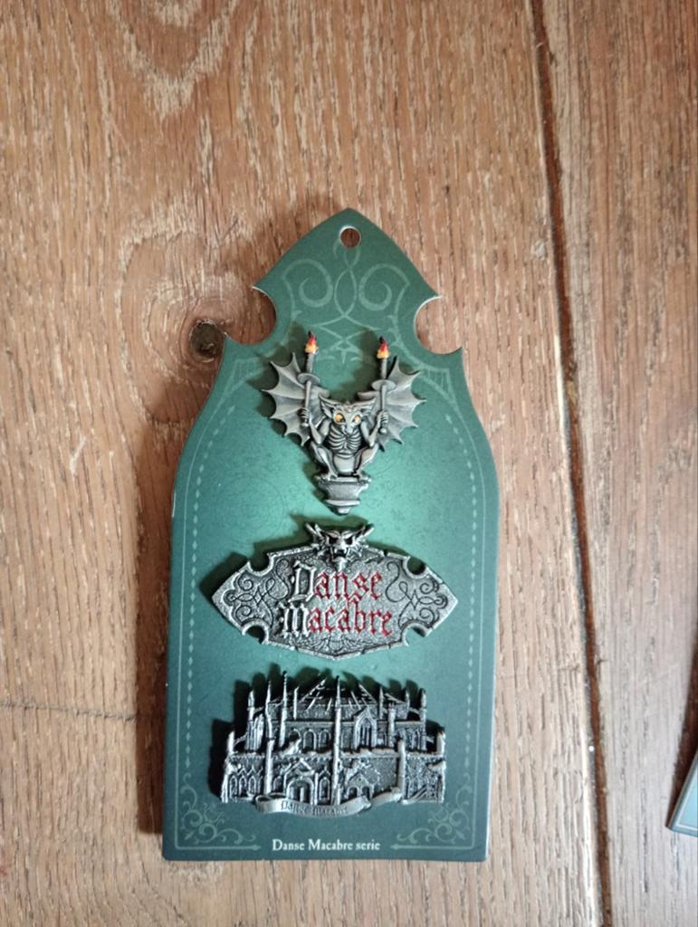 Danse Macabre Pin Set -, Verzamelen, Ophalen of Verzenden, Nieuw, Button of Speldje