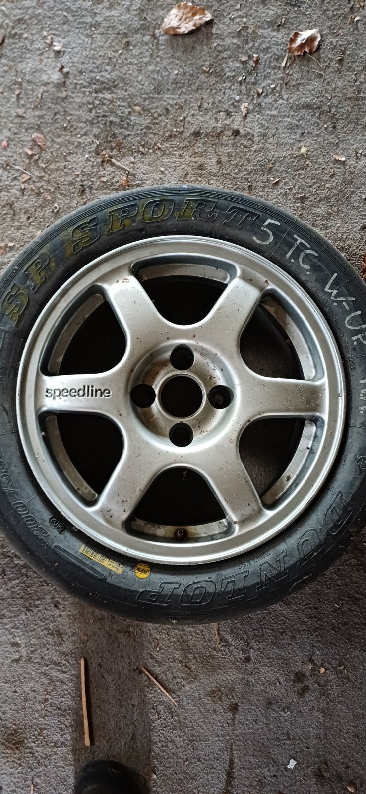 15" Speedline opknappers, Ophalen, Gebruikt