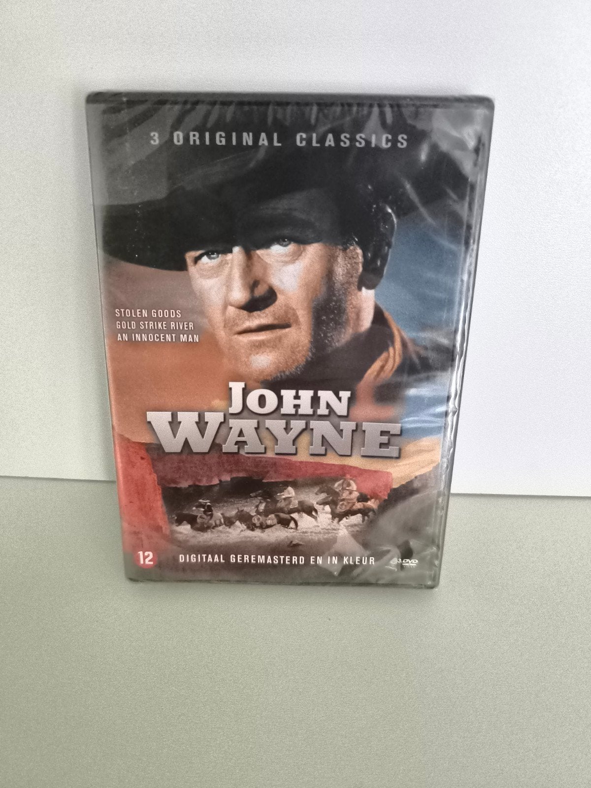 3x classic John Wayne, Cd's en Dvd's, Alle leeftijden, Ophalen of Verzenden, Nieuw in verpakking, Actie en Avontuur