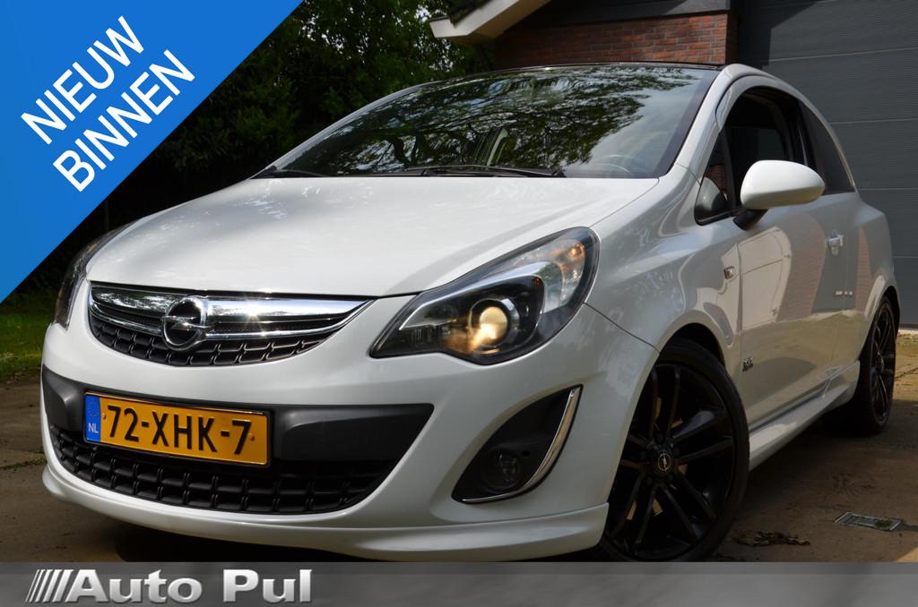 Opel Corsa 1.6-16V T Color Edition Navi/Airco/Cruise control, Voorwielaandrijving, Euro 5, Stof, Gebruikt
