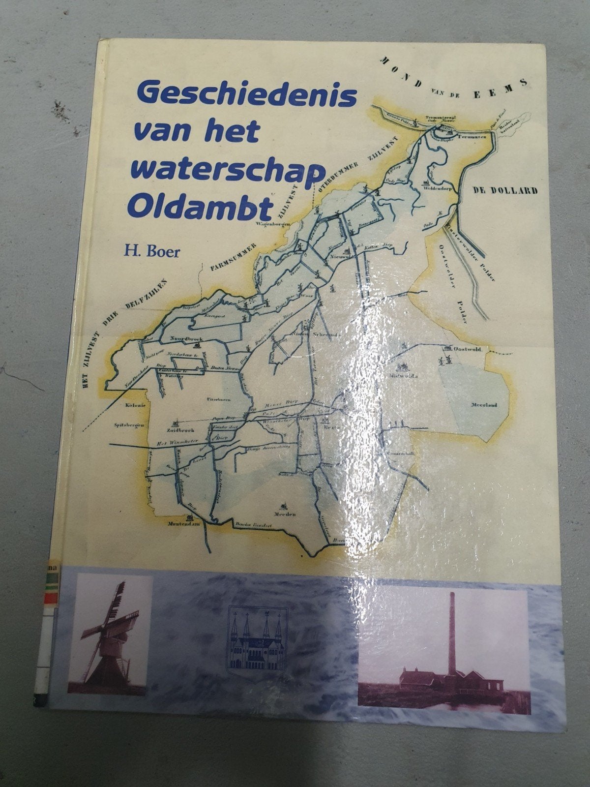 Geschiedenis van het waterschap Oldambt - H. Boer, Ophalen of Verzenden, 20e eeuw of later, Gelezen, H. Boer