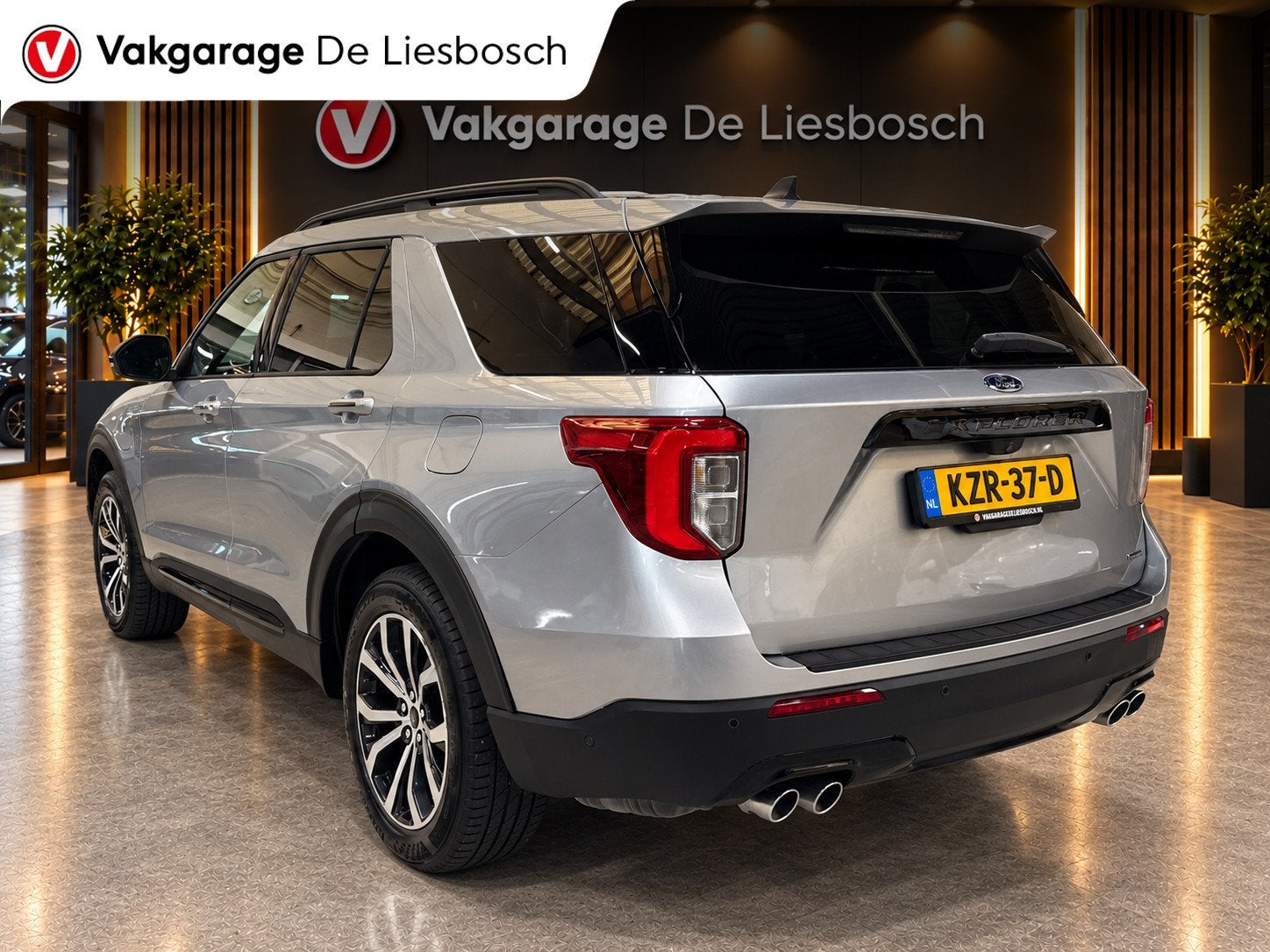 Ford EXPLORER 3.0 V6 EcoBoost PHEV ST-Line/7 persoons/pano/B, Auto's, Automaat, Gebruikt, 2441 kg, Bedrijf