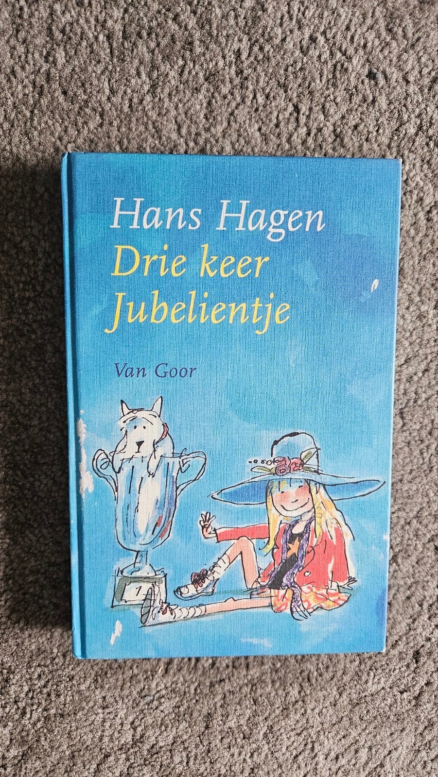 Hans Hagen - Drie keer Jubelientje (kinderboek), Boeken, Ophalen of Verzenden, Zo goed als nieuw, Hans Hagen, Fictie algemeen