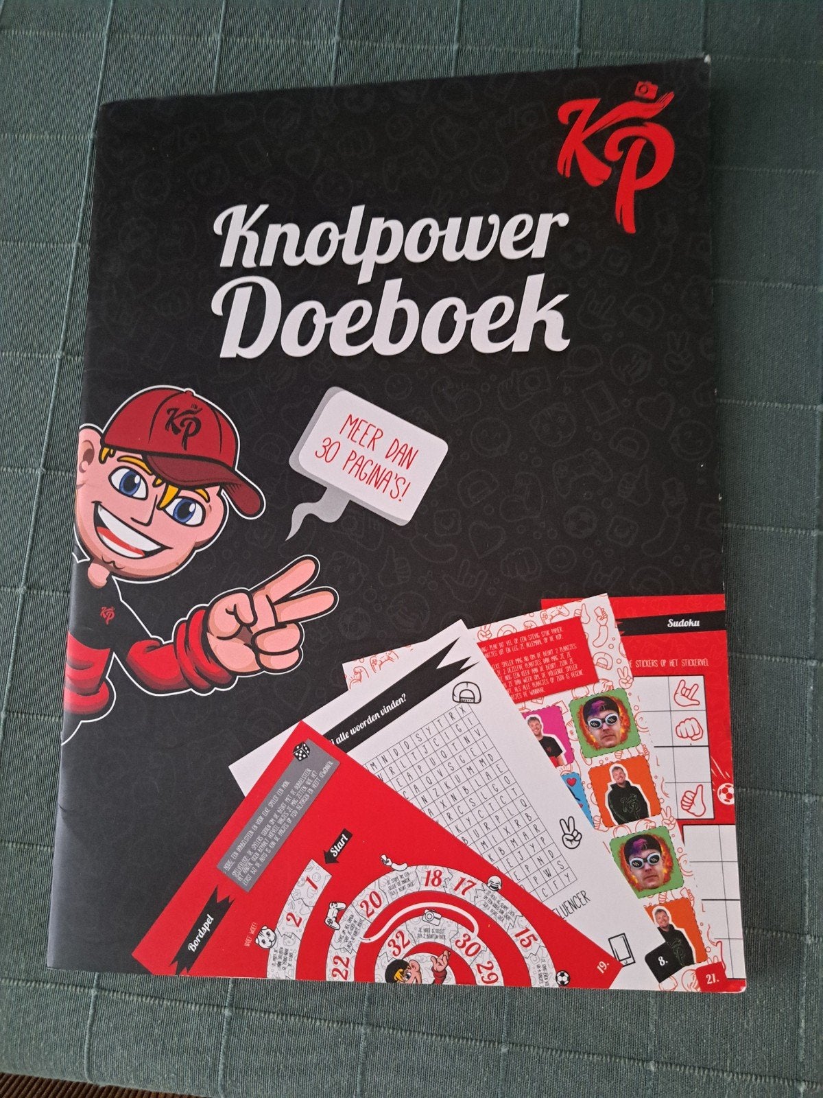 Knolpower doeboek als nieuw met stickers, Ophalen of Verzenden, Zo goed als nieuw