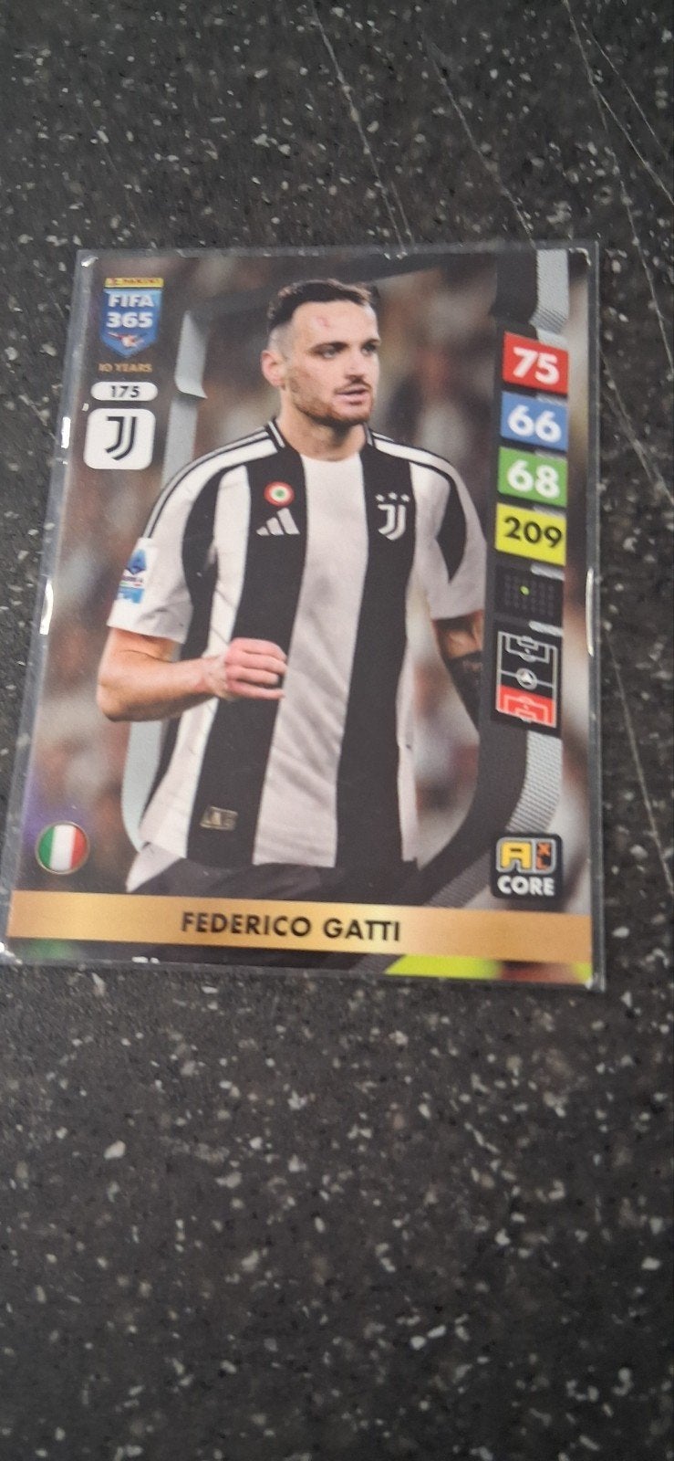 Federico Gatti FIFA 365 Core Spelerskaart Juventus, Ophalen of Verzenden, Zo goed als nieuw, Buitenlandse clubs, Spelerskaart