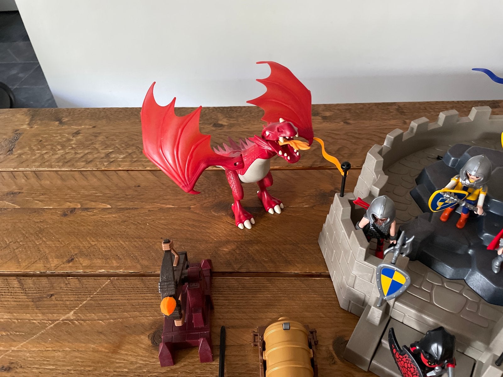 Playmobil Kasteel Draak Ridders Set 5959 5358 3153 4811, Ophalen of Verzenden, Gebruikt