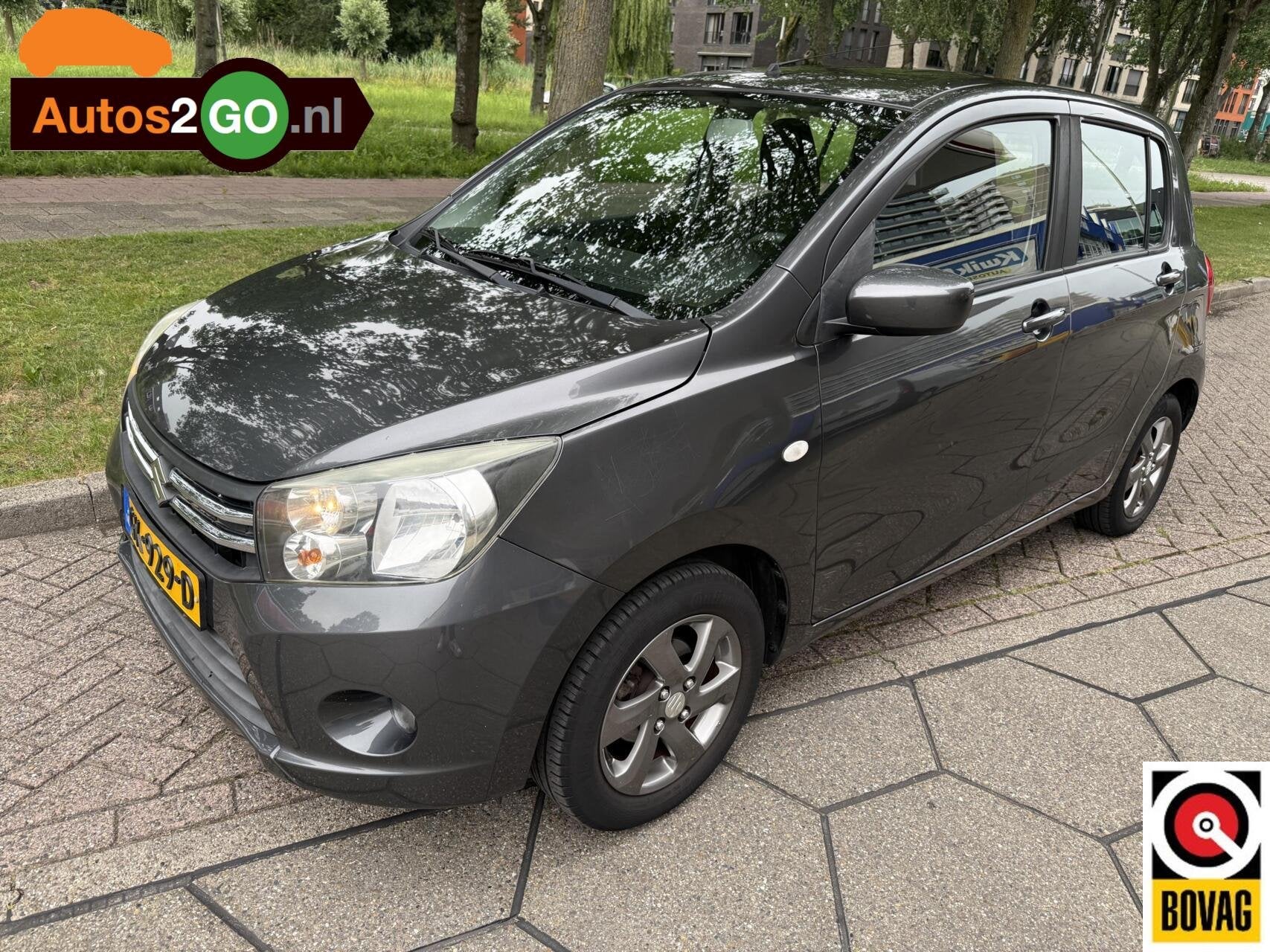 Suzuki Celerio 1.0 Comfort, Auto's, Suzuki, Gebruikt, 400 kg, 3 cilinders, Zilver of Grijs