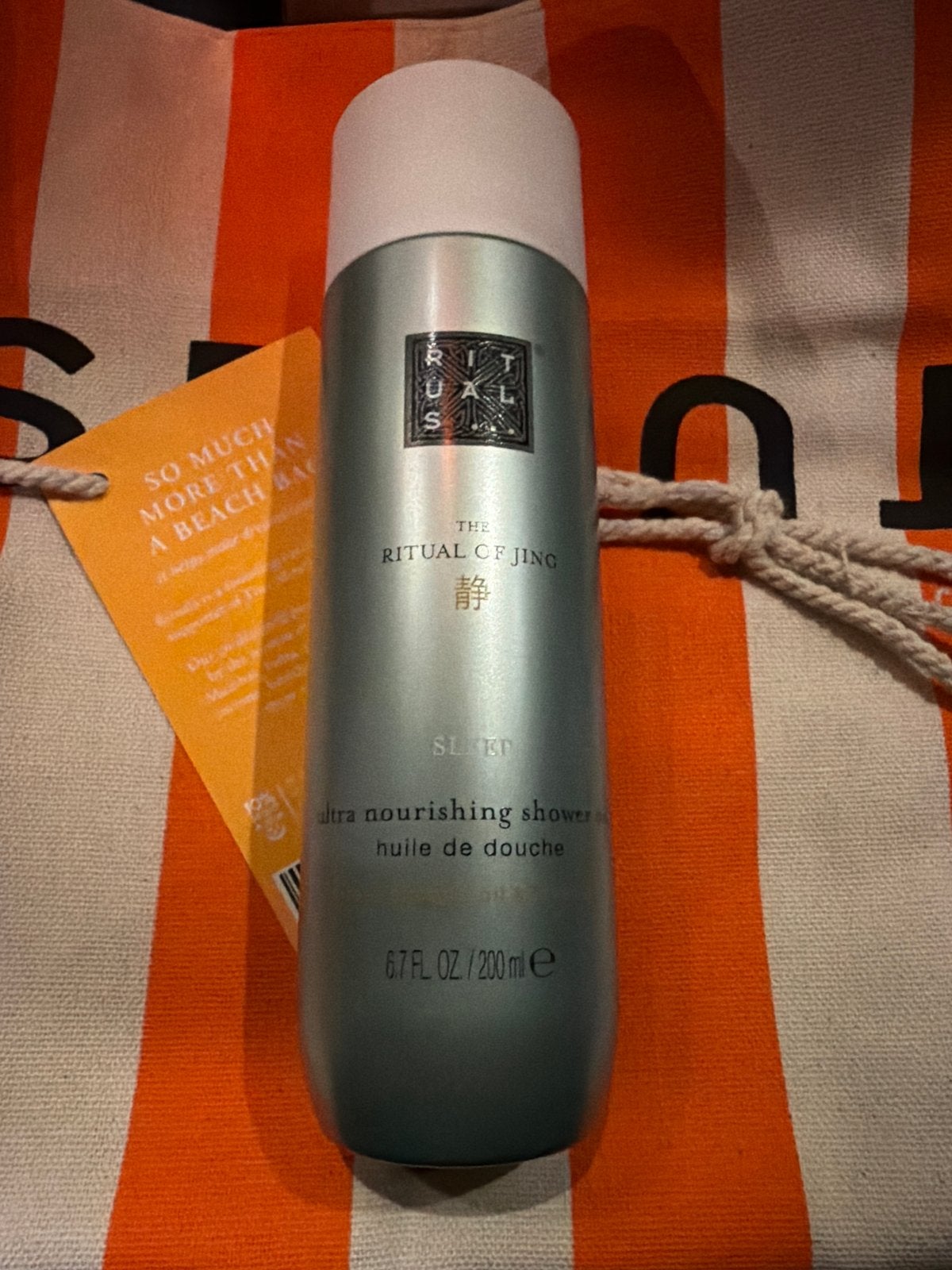 Rituals The Ritual of Jing Doucheolie 200ml, Ophalen of Verzenden, Nieuw, Bad & Douche