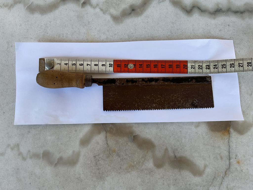 Oude Kapzaag / Toggelzaag - Vintage Handzaag, Ophalen of Verzenden