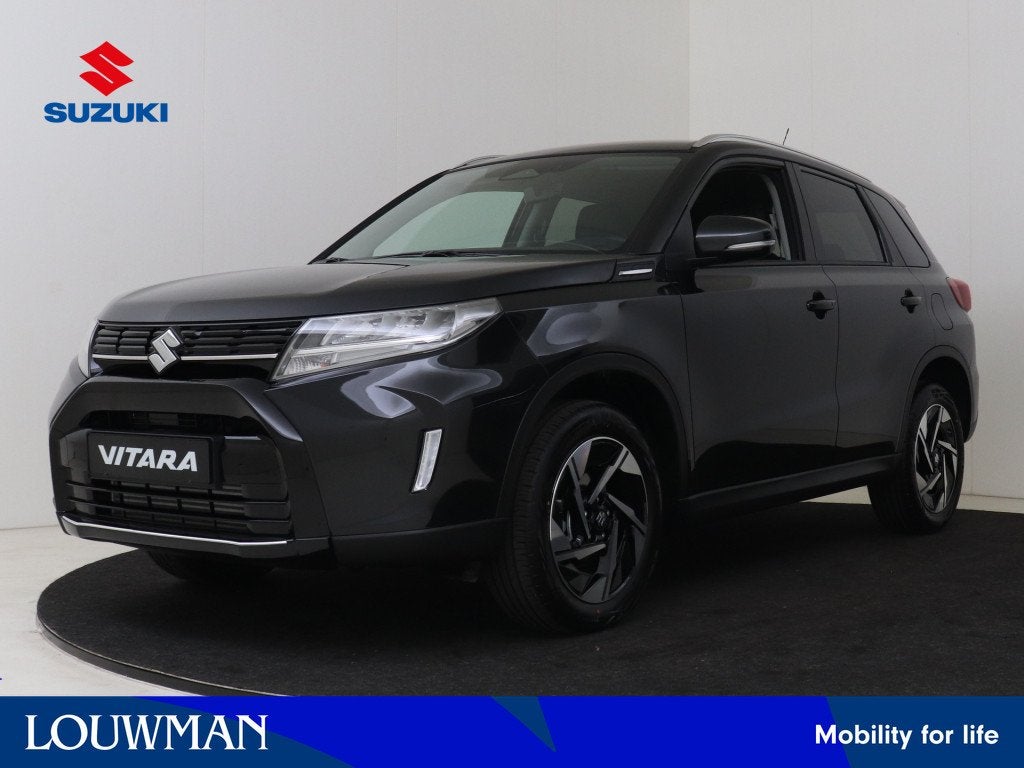 Suzuki Vitara 1.4 Boosterjet Style Smart Hybrid Van €34648, Auto's, Voorwielaandrijving, 12 maanden, 4 cilinders, Leder en Stof