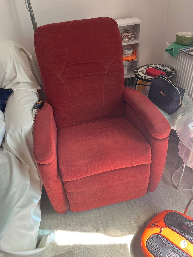 Staopstoel, Huis en Inrichting, Fauteuils, Ophalen, Minder dan 50 cm, Gebruikt, 75 tot 100 cm