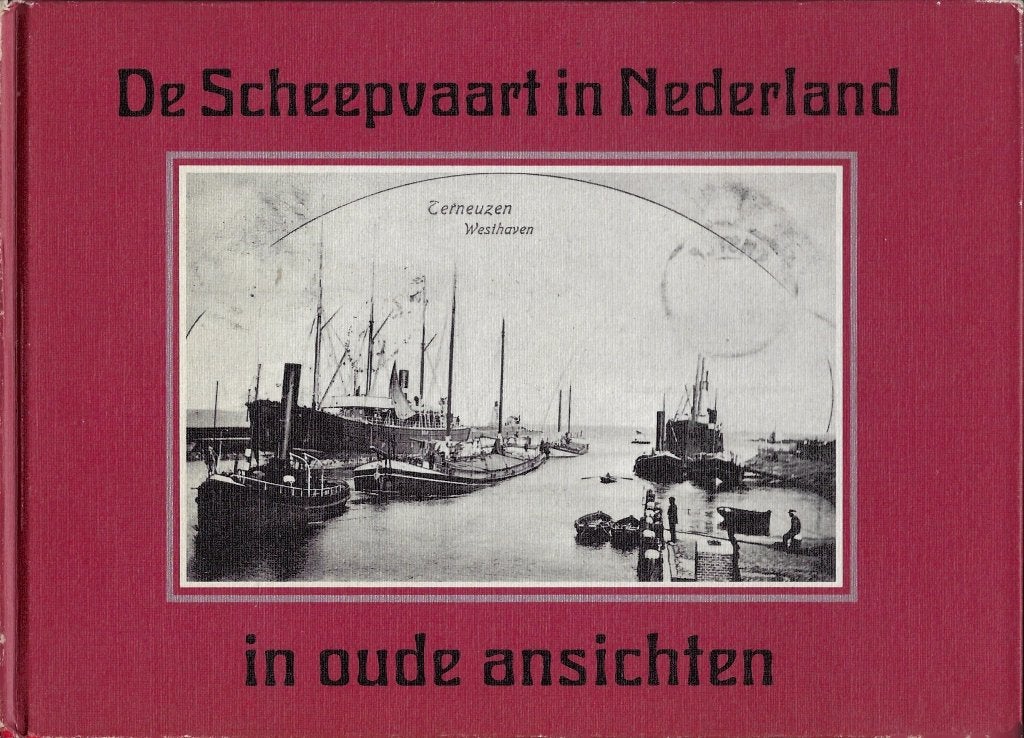 BOEK DE SCHEEPVAART IN NEDERLAND IN OUDE ANSICHTEN, Ophalen of Verzenden, Zo goed als nieuw, Motorboot, Boek of Tijdschrift