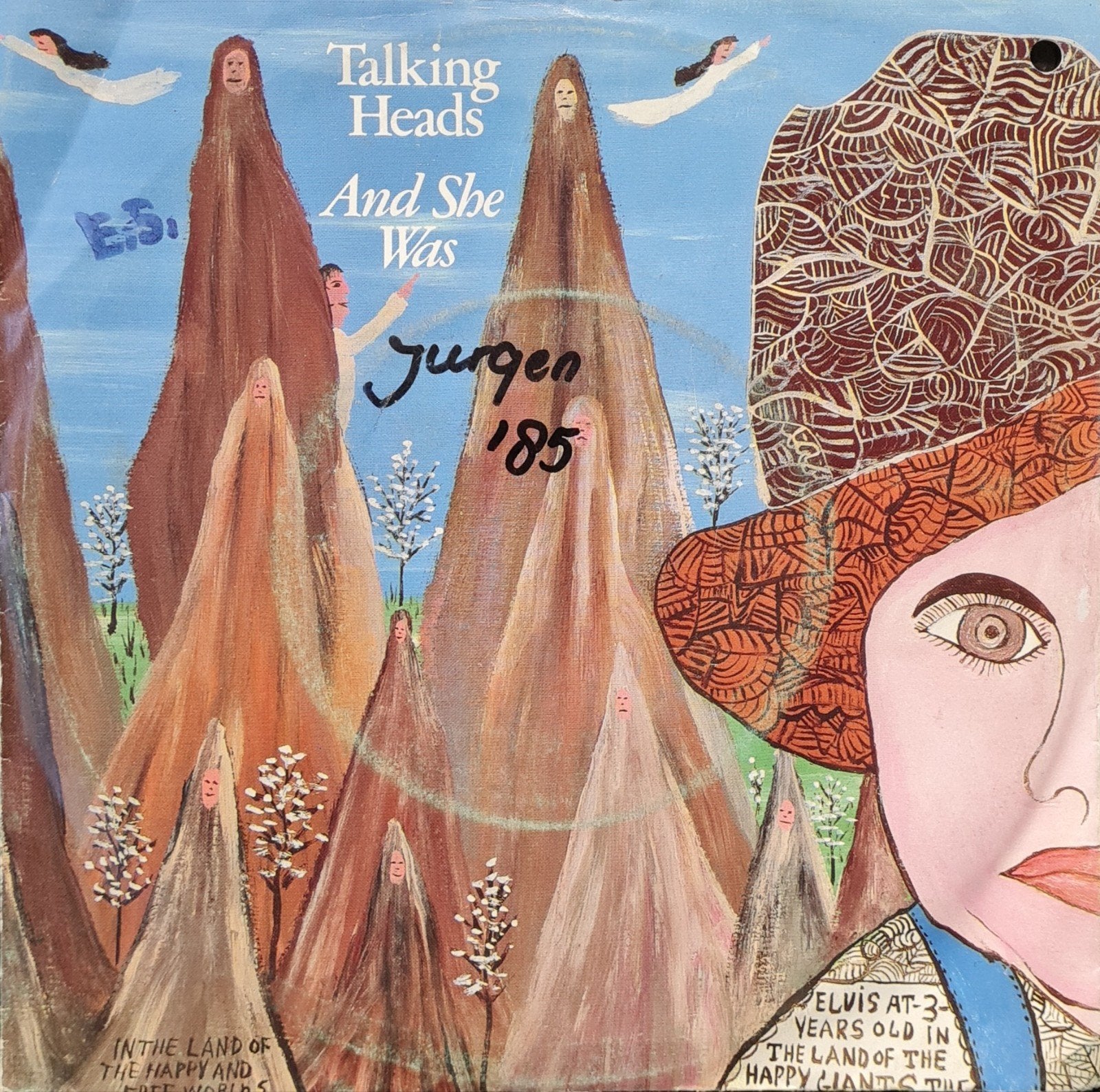 TALKING HEADS - AND SHE WAS, Ophalen of Verzenden, Gebruikt, Pop