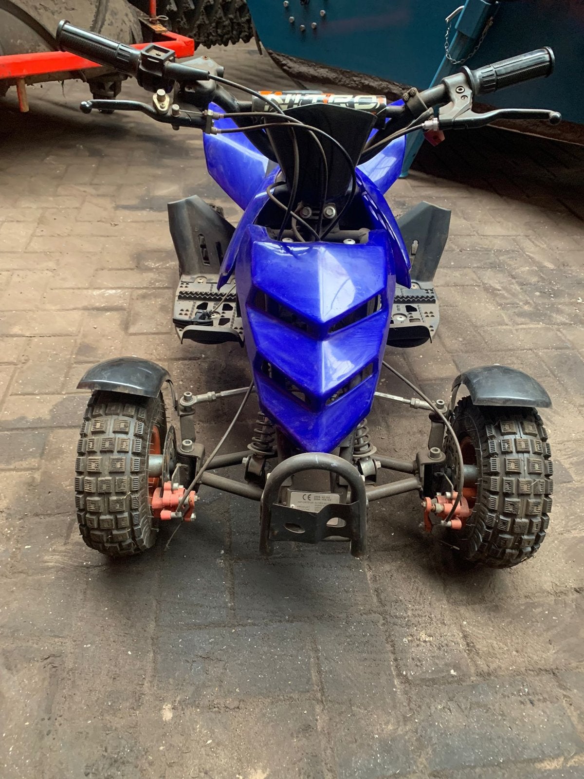 Mooie 50cc mini quad - zelf Weinig gebruikt!, Fietsen en Brommers, Ophalen