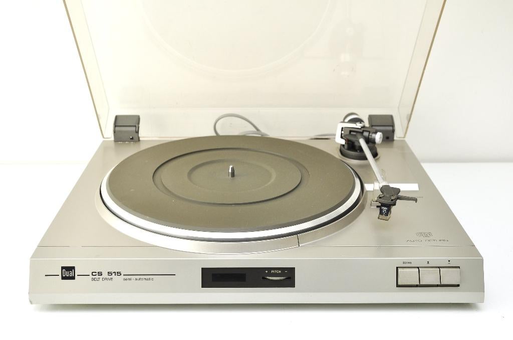 DUAL CS-515 platenspeler., Gebruikt, Pitch-regelaar, Ophalen of Verzenden, Platenspeler