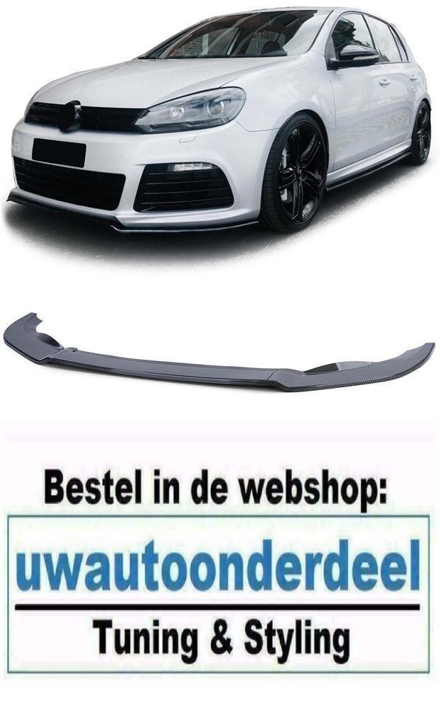 Spoiler Voorspoiler Lip Carbon Look Geschikt Voor Vw Golf 6, Verzenden, Automotive Parts, A.parts@hotmail.nl, Trasmolenlaan 12 3447 GZ Woerden