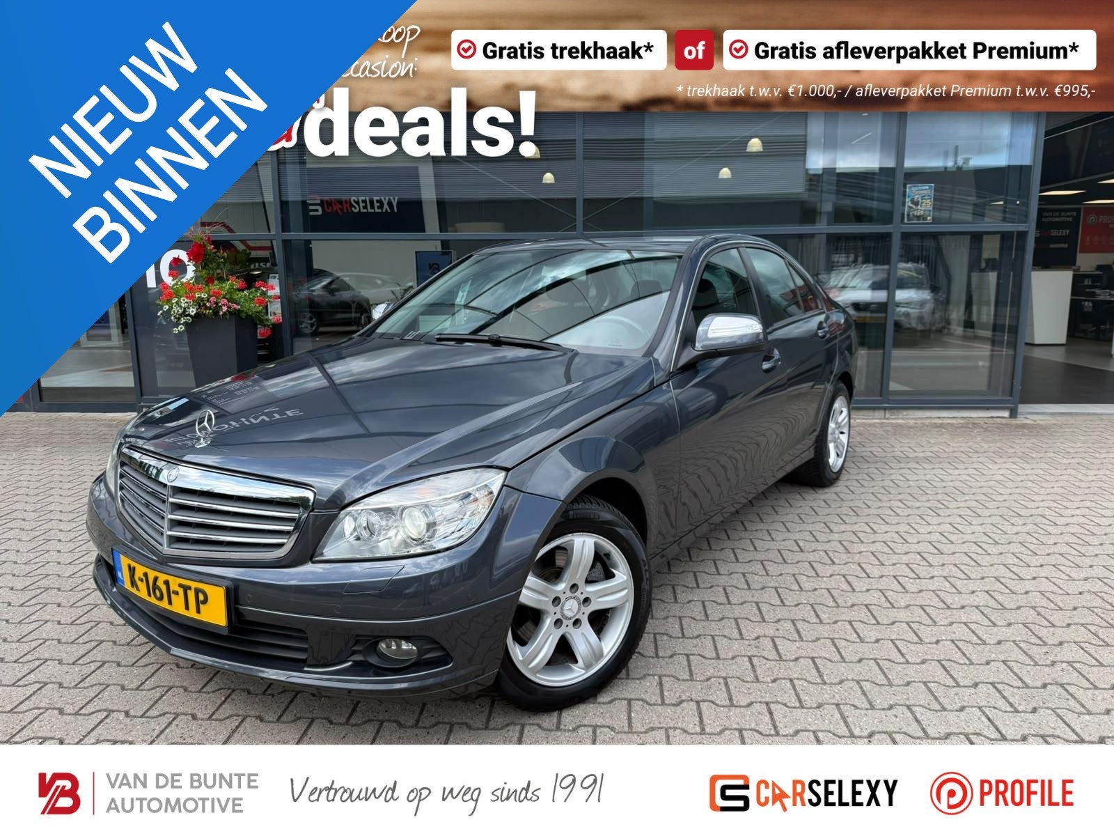 Mercedes-Benz C-klasse 200 K *Cruise Control & Stoelverwarmi, Auto's, 4 cilinders, 1796 cc, Automatische klimaatregeling, 184 pk