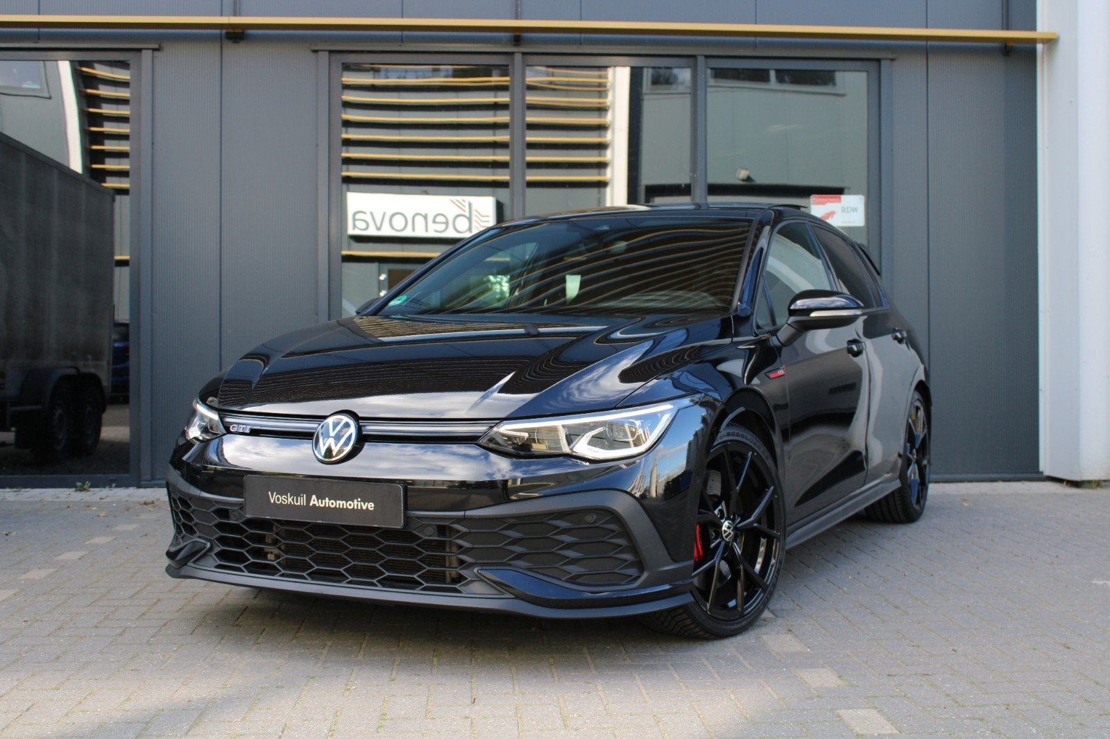 Volkswagen Golf 2.0 TSI OPF 221KW Dsg7 2022 Zwart, Auto's, Zwart, 4 cilinders, 1984 cc, Zwart
