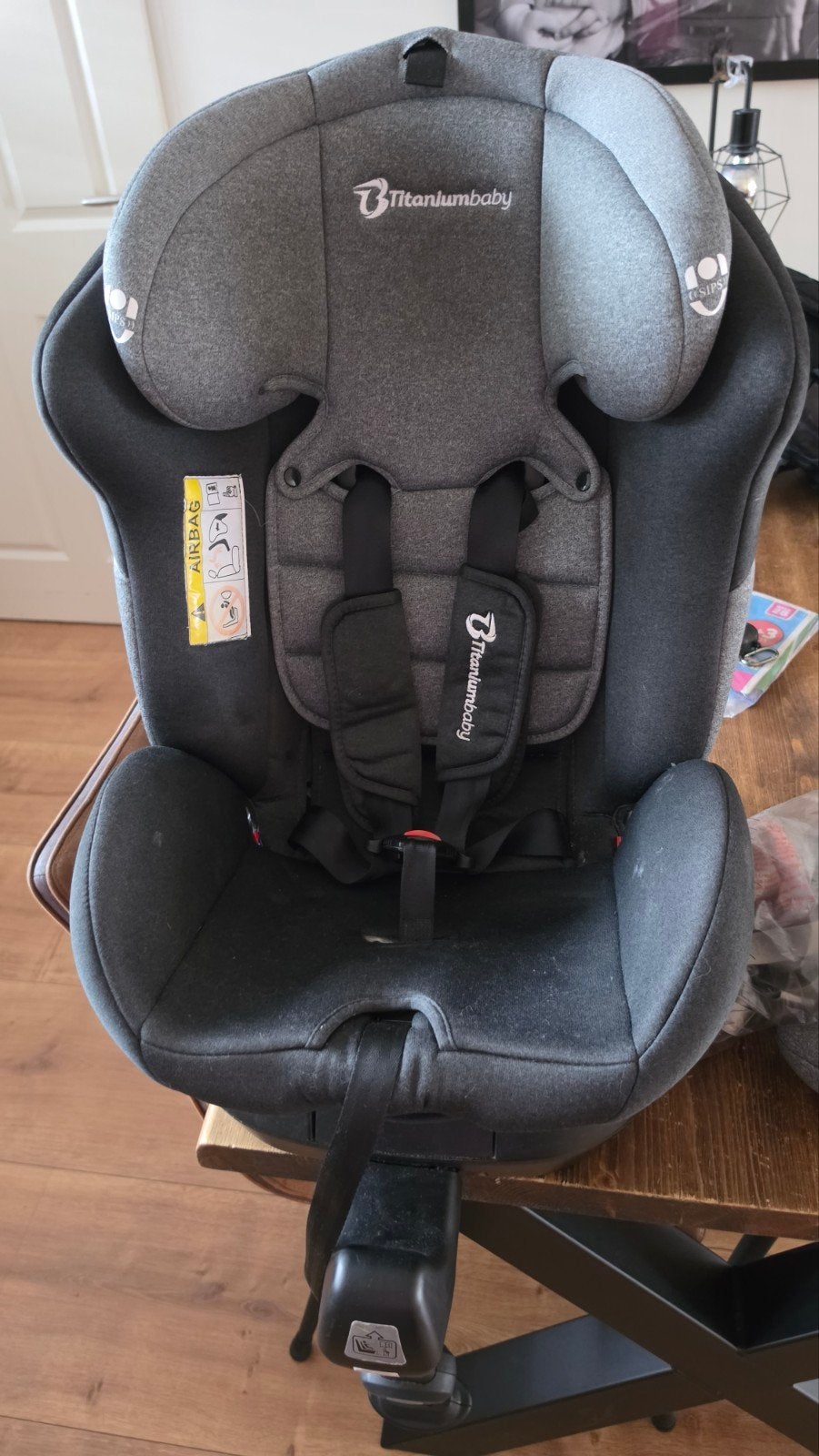 Titaniumbaby Nitro 360 i-Size Autostoel - Gebruikt, netjes, Kinderen en Baby's, Autostoeltjes, Verstelbare rugleuning, Gebruikt