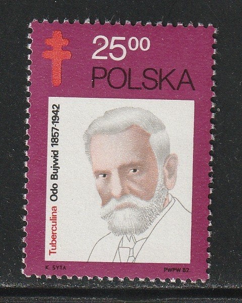 Polen 1982 - R.Koch - Tuberculose, Ophalen, Polen, Postfris